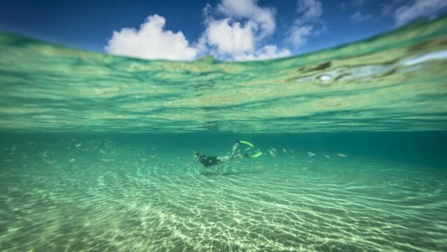 snorkel beach