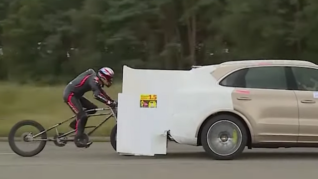 How fast can a human cycle?