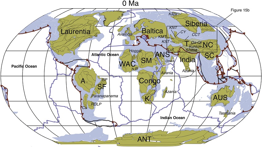 Tectonic timelapse